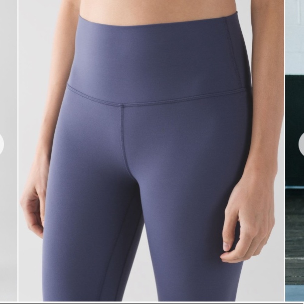 Lululemon Align grevy 21” crop size 6